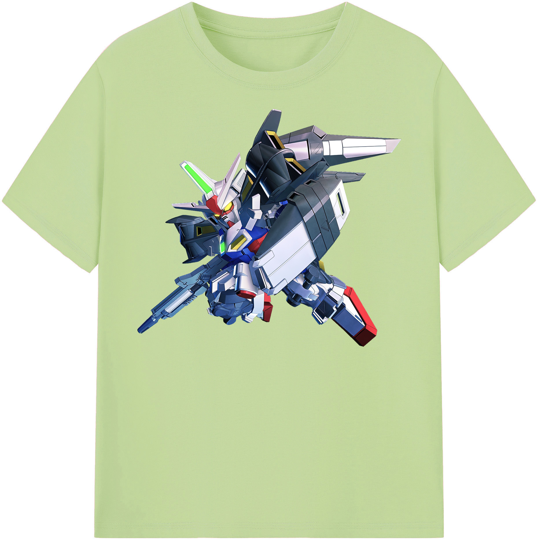（画像用） 機動戦士ガンダム Mobile Suit Gundam 綿100％半袖Tシャツ（フロントプリント）